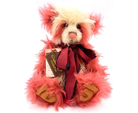 Charlie Bears Knickerbocker, SJ 5370, LE 208/400, mohair, swing label certificate, Excellent to Near Mint, 13"/33cm.