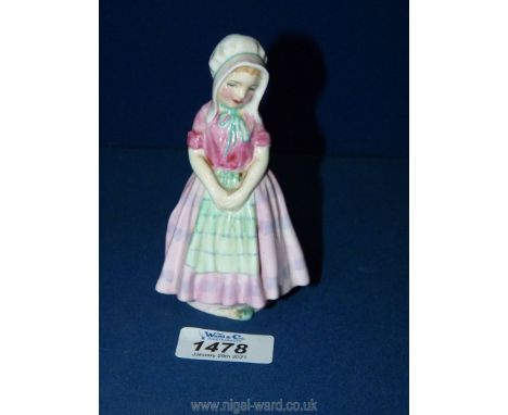 A Royal Worcester figure 'Tootles' 5" tall.