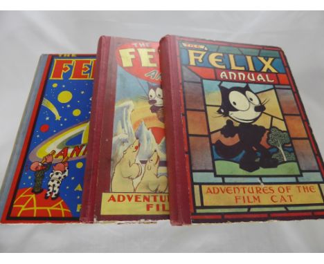 The First Six "Felix the Cat" Annuals, published 1925 - 1930. (6)