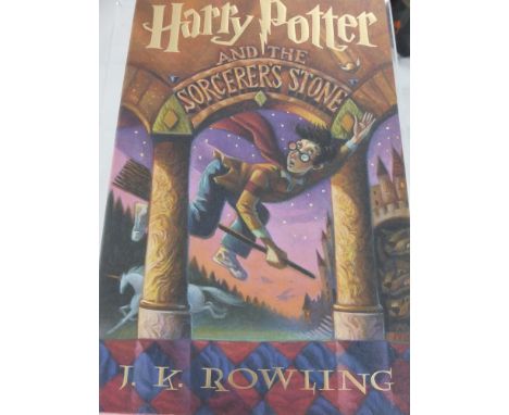 A Collection of Six American First Edition J.K. Rowling Books, including Harry Potter and the Sorcerer's Stone, The Goblet of