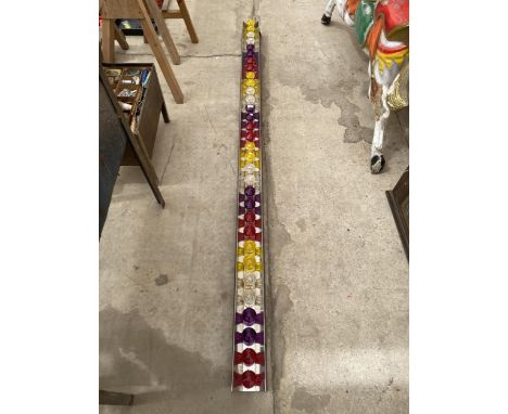 A RETRO 240W FAIRGROUND LIGHT STRIP (L:250CM) 