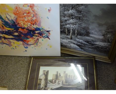 FRAMED PICTURES &amp; PRINTS, a small quantity