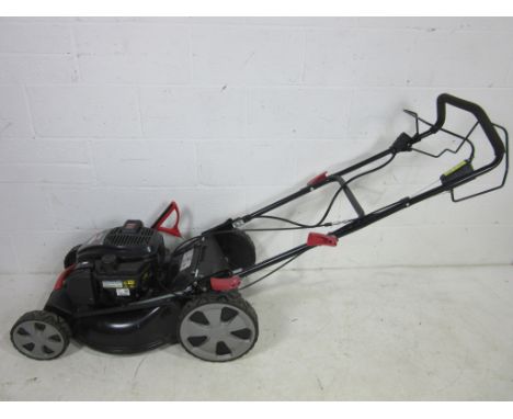 A Parkside petrol lawnmower with Briggs & Stratton 575is series engine