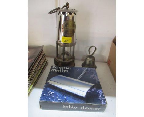 The Protector Lamp and Lighting Type 6 safety lamp and other itemsLocation: 1:3 