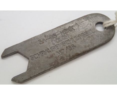 WWII style Nazi dagger spanner for removing handles from military daggers