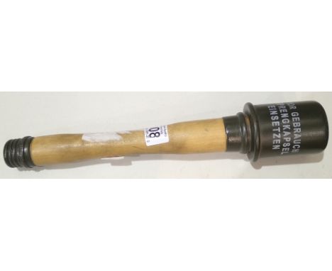 Dummy German stick grenade
