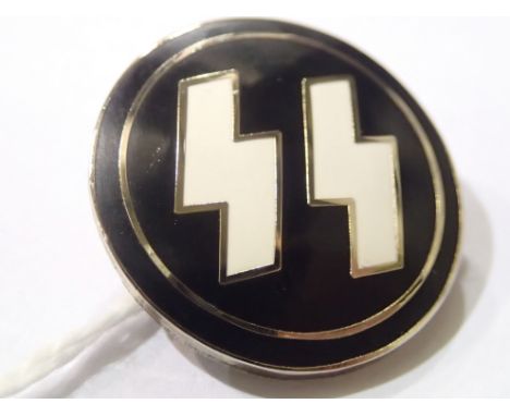 German enamel SS badge