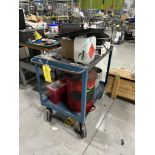 Blue Shop Cart (Does not include contents), Rigging & Loading Fee - $50