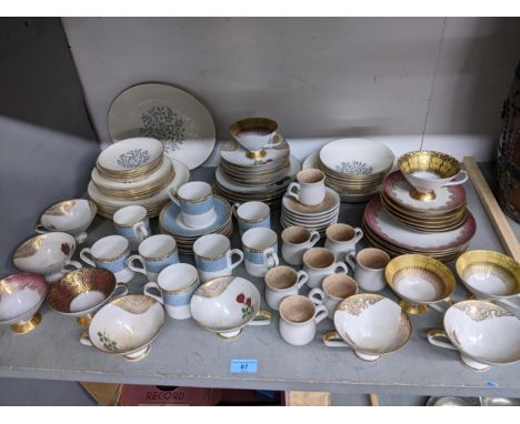 A mixed selection of table ware to include Mitterteich cups and saucers and other itemsLocation:If there is no condition repo