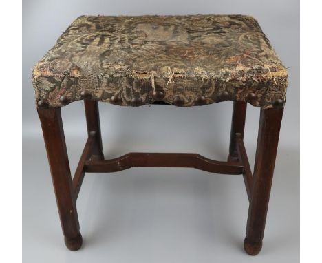 Tapestry footstool