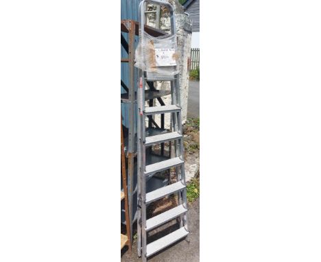 A modern step ladder