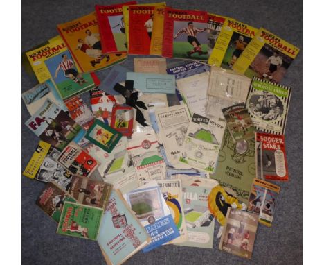 Football Related: An Interesting Collection Of Programmes And Booklets including FA Amateur Cup: Crook Town v Hounslow (Final