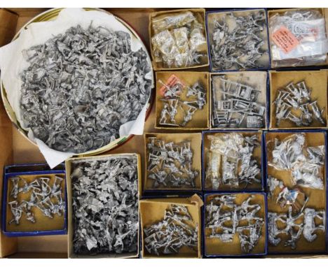 Large quantity of mainly Hinchliffe cast metal figures of soldiers etc   Condition: 