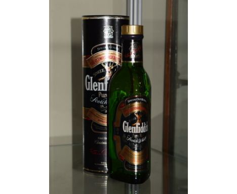 Spirits - Whisky - Special Old Reserve Glenfiddich Pure Malt Scotch Whisky, 35cl, in presentation canister   Condition: 