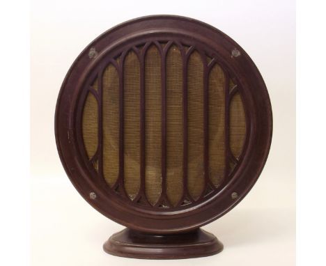 British Thompson Houston Bakelite speaker c. 1930, 37.5cm high. Condition Report: see terms and conditions.