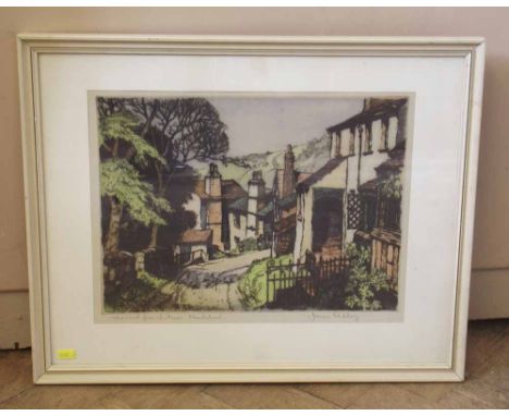 James Priddey Artist's Proof "The Road from the Moor" print Condition Report: see terms and conditions.