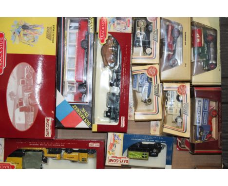 A collection of boxed vintage die cast models to include Matchbox 'Models of Yesteryear', Lledo Days Gone 'Trackside' and oth