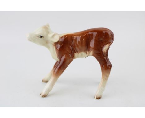 A vintage Beswick Hereford Calf. Model 854. Height 11cm.  In good condition with no obvious signs of restoration or damage.