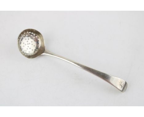 Georgian silver spice sifter ladle, London 1794, Smith &amp; Fearn, 14.7g, 12cm long.