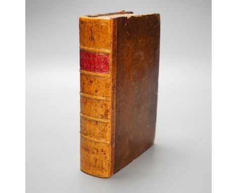 Anson, George, Baron Anson - A Voyage Around The World, 2nd edition, 8vo, calf, rebacked, with 3 folding maps and portrait, L