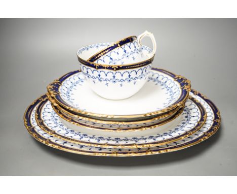 A Royal Crown Derby tea service, 1920s