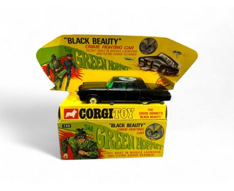 Corgi The Green Hornet's Black Beauty No. 268, generally excellent in excellent box with inner plinth (without packing piece)