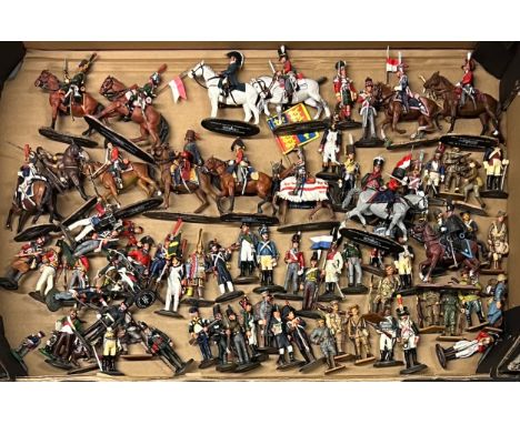 Del Prado painted metal figures unboxed collection, generally excellent to good plus, with range of Napoleon At War and Men A