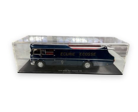 Spark 1/43rd scale 1959 Commer Ecurie Ecosse Team Transporter No. S0285, generally excellent in excellent display case with p