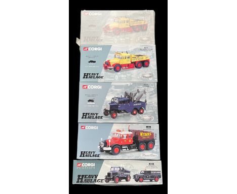 Corgi Heavy Haulage 1/50th scale collection, generally excellent in excellent boxes, with Scammell Contractor Wynns No. 17903