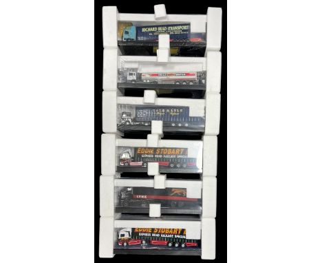 Corgi 1/50th scale modern truck collection, generally excellent in excellent shrink-wrapped plastic display cases including p