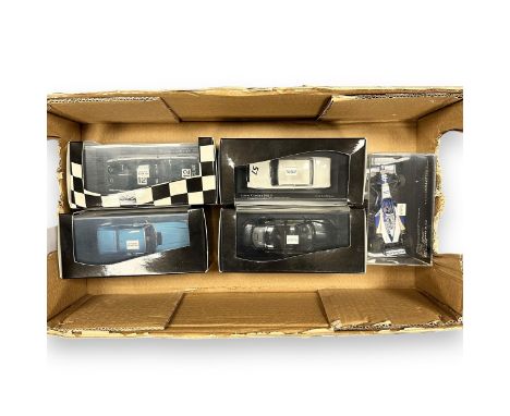 Minichamps 1/43rd scale collection, generally excellent in excellent to good plus cases with card sleeves, with 1964 Lotus Co