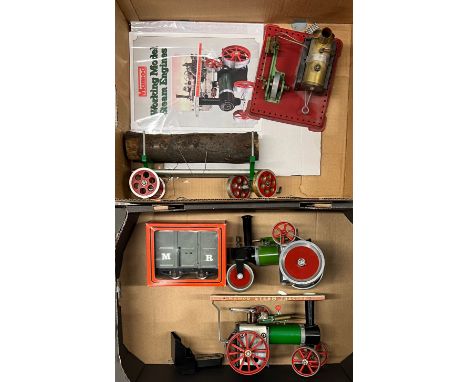 Mamod unboxed collection, generally excellent to good, appear to have been fired and would benefit from light cleaning, with 