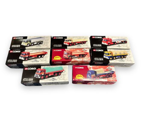 Corgi 1/50th scale limited edition collection, generally excellent in excellent lift-off lid boxes, with Guy Warrior Nos. 290