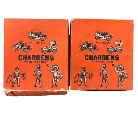 Charbens pair of trade boxes World Wide Series Mobile Radar No. 32, generally excellent in good plus trade box and excellent 