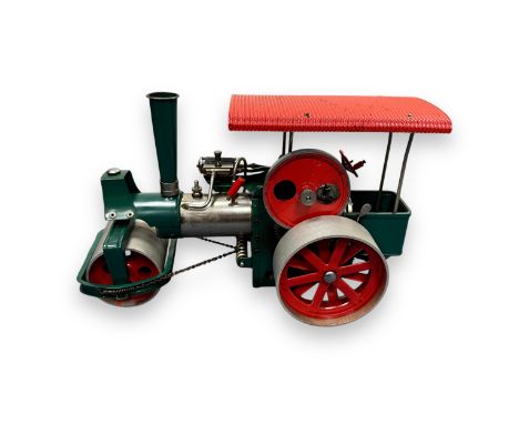 Wilesco Old Smoky Steam Roller No. D36, appears to have been fired, generally excellent to good plus, would benefit from ligh