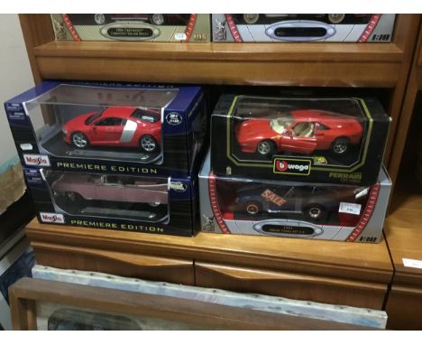 LOT OF MODEL VEHICLES, including Maisto, Bburago, Revell, Road Signature Collection and Collezione Classico, each in box