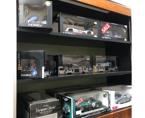 LOT OF MODEL VEHICLES, including Norev, Solido, Minichamps and others, each in box