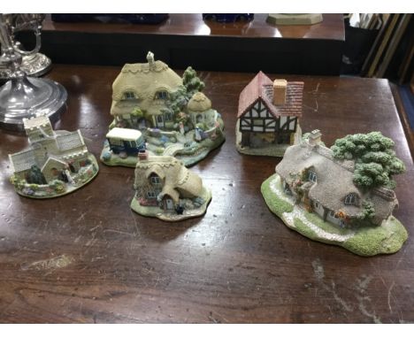 LOT OF LILLIPUT LANE MODEL HOUSES (11)