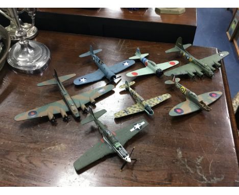 COLLECTION OF MODEL AEROPLANES AND CARS