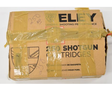 Two-hundred-and-fifty 12 bore shotgun cartridges including Lyalvale Express High Velocity, Hull Three Crowns, SupaFelt Trap e