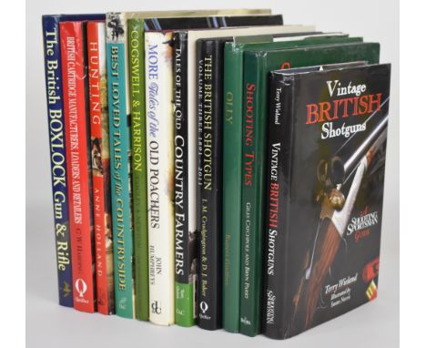 Eleven gun and shooting related books comprising British Cartridge Manufacturers, Loaders &amp; Retailers, The British Shotgu