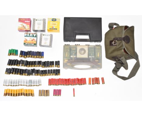 Two-hundred-and-seventy-five 12 bore shotgun cartridges including Eley First, Gamebore, White Gold, Eley Hi-Flyer etc, togeth