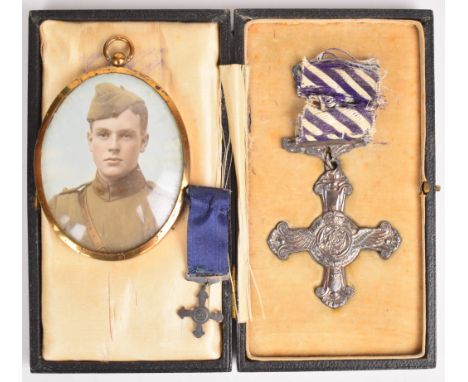 WW1 Distinguished Flying Cross medal awarded to Flying Officer Robert Narcissus (Narry) Essell of&nbsp;Northern Ireland and B