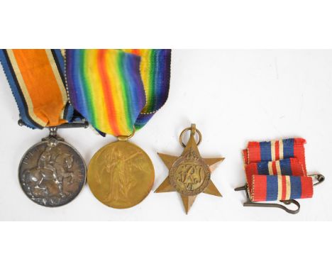 WW1 medal pair comprising War Medal and Victory Medal named to 458199 Sapper G H Norvill, Royal Engineers together with a WW2