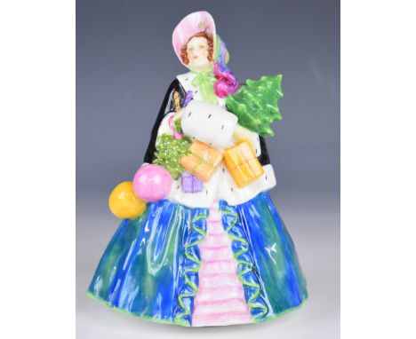 Royal Worcester figurine 'Noel' no 2905, with puce stamp and script 'modelled by Sybil Williams and Jasmine Bray', height 19c