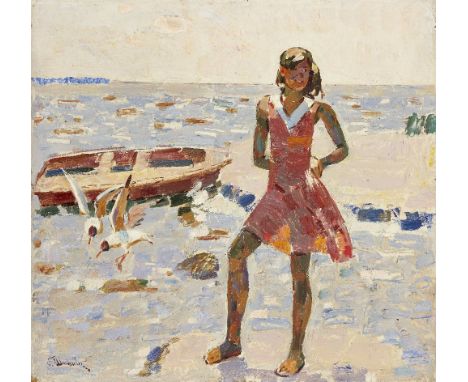 Grigory Andreevich Schpon'ko,  Ukranian 1926-2005 -   Ochakov, 1980;   oil on panel, signed lower left, also signed, titled i
