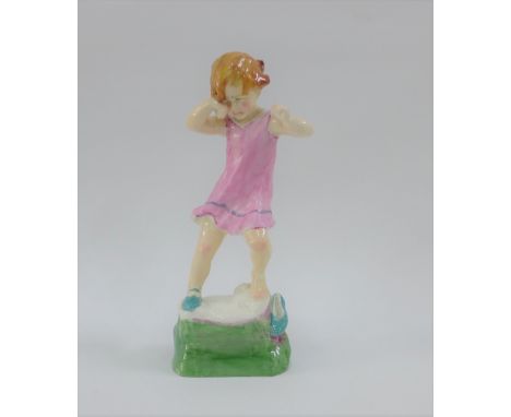 Royal Worcester Day of the Week figure 'Wednesday's Child Knows Little Woe' 18cm high 