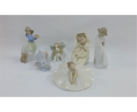 A collection of six boxed Nao figures, (6) 