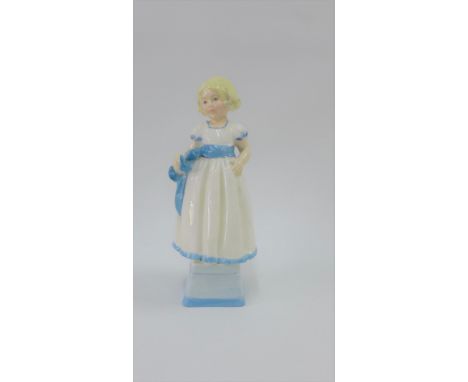 Royal Worcester Day of the Week figure 'Monday's Child s Fair of Face' 17cm high 