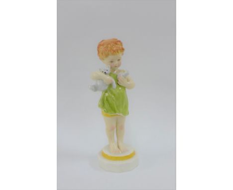 Royal Worcester Day of the Week figure 'Wednesday's Child Knows Little Woe, 18cm 